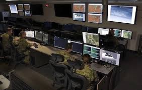 Data center control room